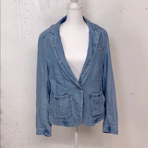 Anthropologie Pilcro & the letterpress jacket size small